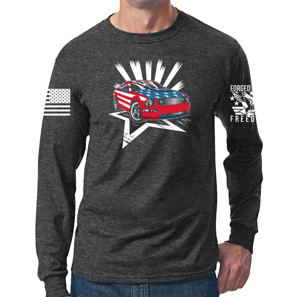 American Paint Job Long Sleeve T-shirt Style001