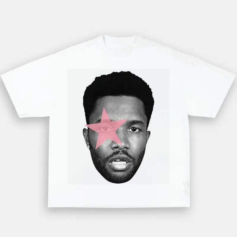 Frank Pink Star Graphic Unisex Tee, Modern & Stylish