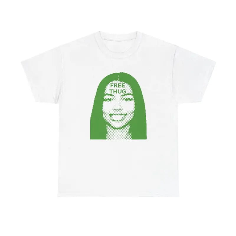 Free Thug T-Shirt,  MARIAH THE SCIENTIST T-Shirt  Vintage Rap Tee Concert Merch  Best Gift for Thug Fans, Casual Pullover for Men and Women, A Perfect Addition To Your Wardrobe, Gift For People