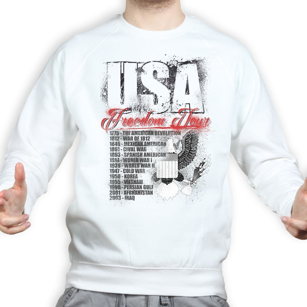 Unisex USA Freedom Tour Sweatshirt Style001