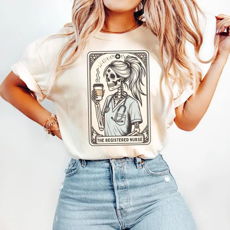 Funny Dance Mom Shirt, Dance Mom Tarot Card Tee, Halloween Skeleton Dance Mom Comfort Colors T-Shirt, Mothers Day Gift for Dance Mom Summer Top