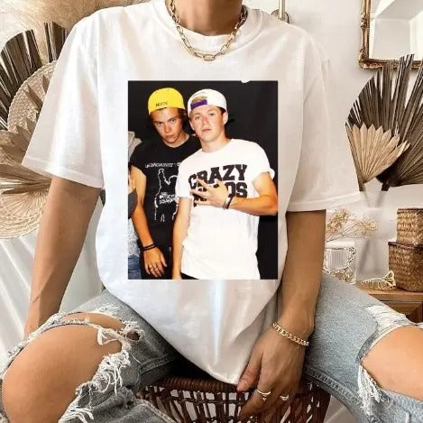 Funny Meme Frat Boy Harry And Niall T-Shirt, Harry & Niall Frat Boy One Direction