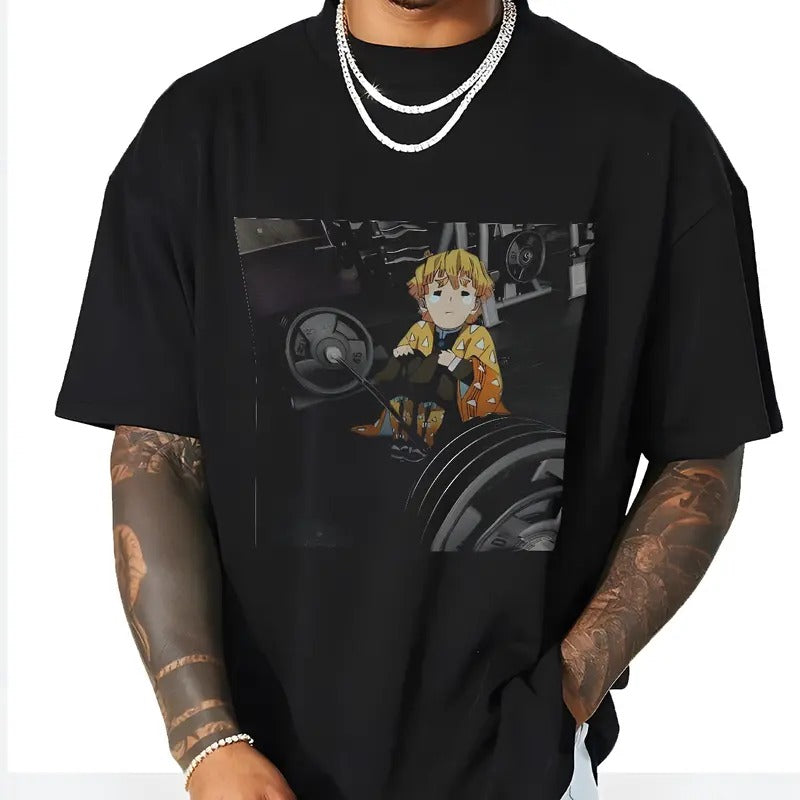 Funny meme Zenitsu Shirt, Zenitsu Thunder Breathing T-shirt Sweatshirt, Demon Slayer t-shirt, Kimetsu no Yaiba Shirt, Anime sweatshirt hoodie, Anime lover t-shirt Menswear