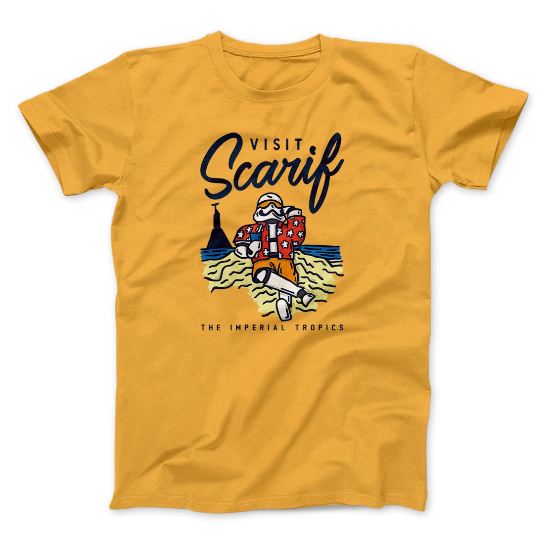 Visit Scarif Funny Movie Men/Unisex T-Shirt