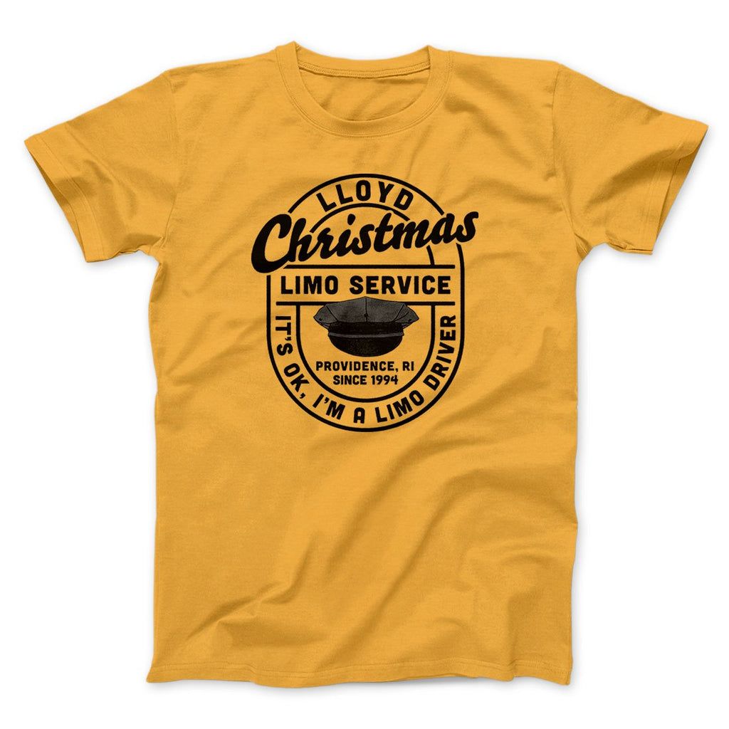 Lloyd Christmas Limo Service Funny Movie Men/Unisex T-Shirt