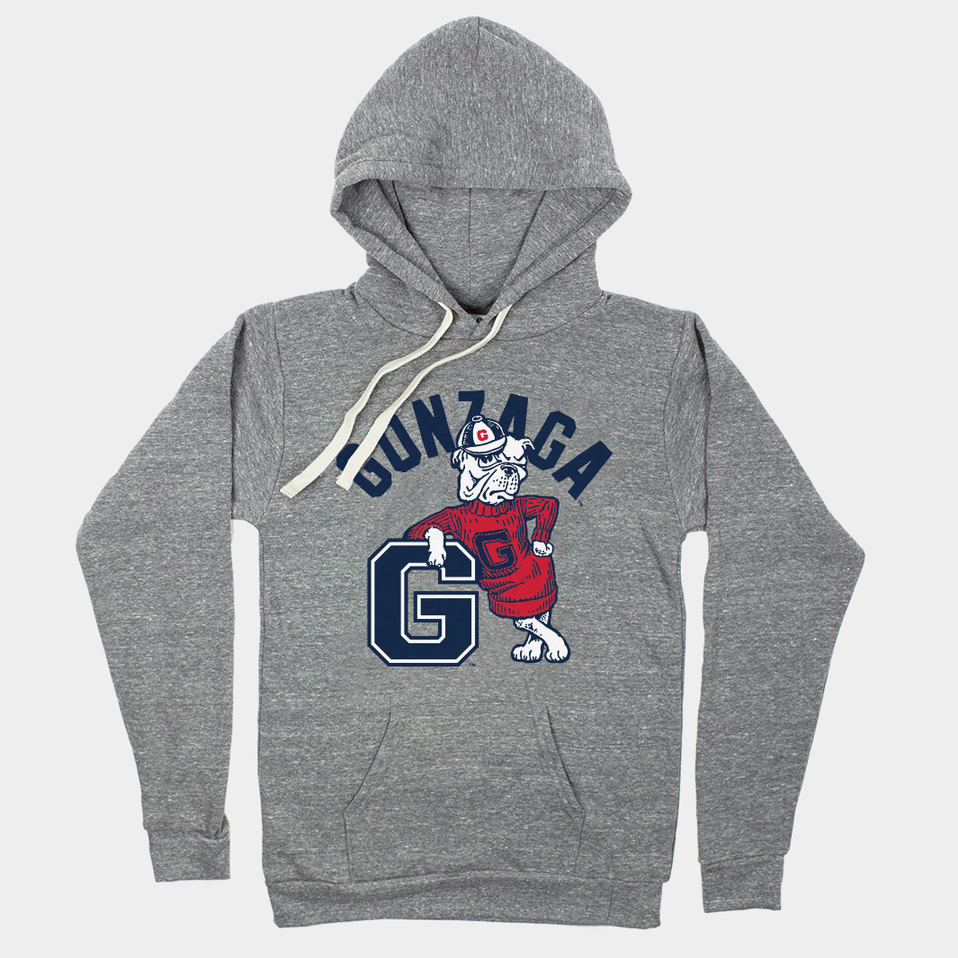 Vintage Gonzaga Mascot Hoodie