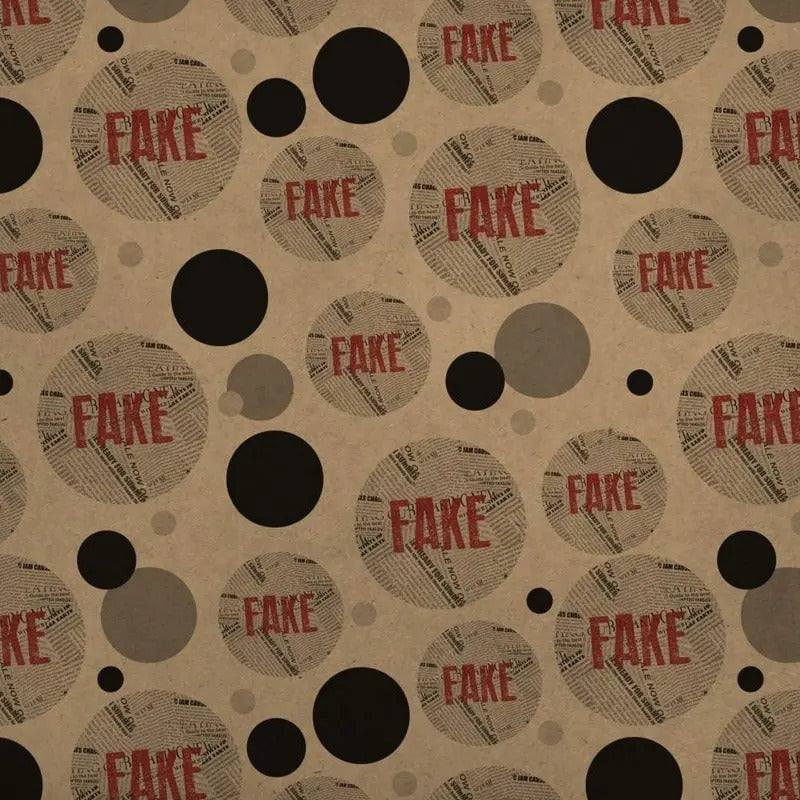 GRAPHICS & MORE Donald Trump Fake News Premium Kraft Gift Wrap Wrapping Paper Roll
