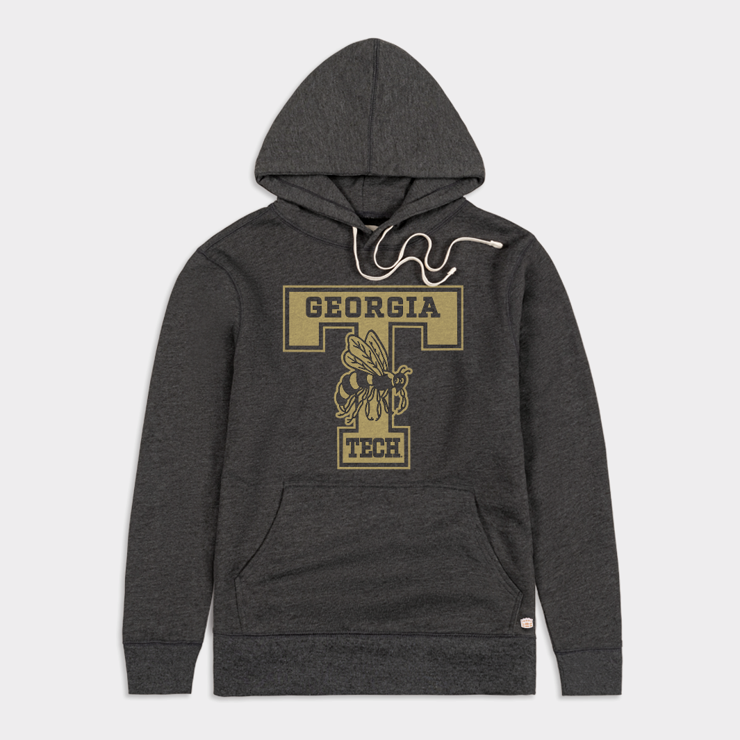 Georgia Tech Yellow Jackets Classic Logo Hoodie Style001