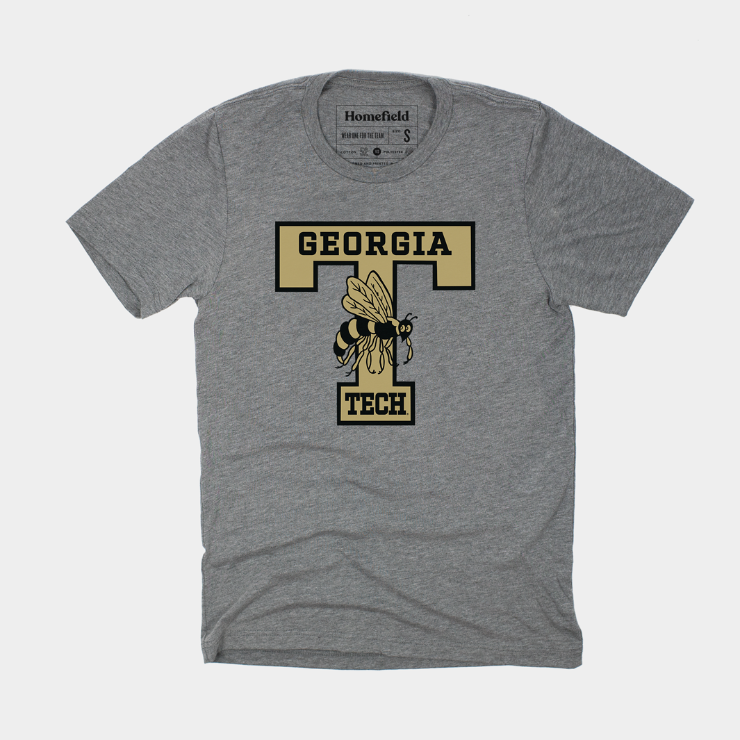 Georgia Tech Classic T Logo Tee Style001