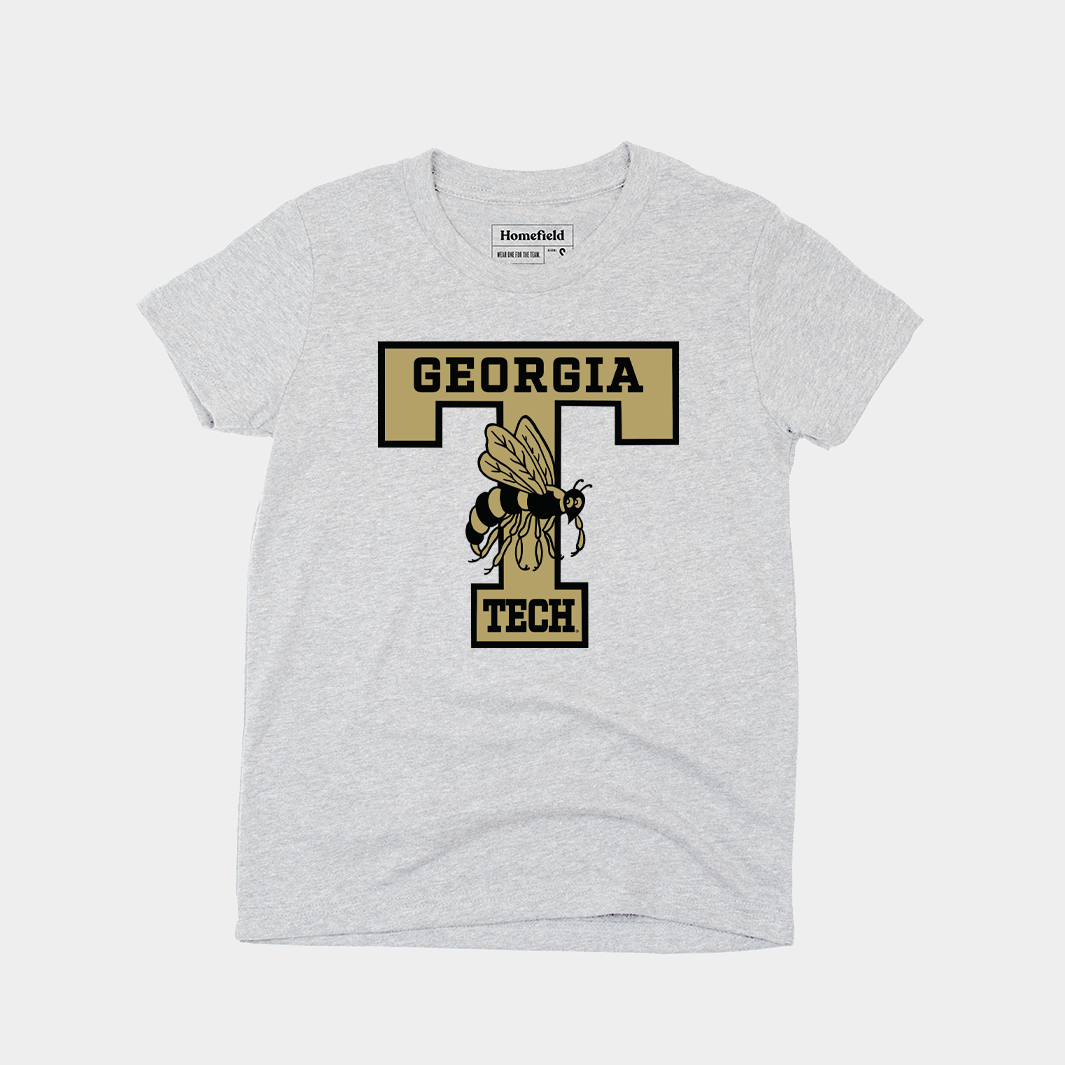 Georgia Tech Classic T Logo Youth Tee Style001