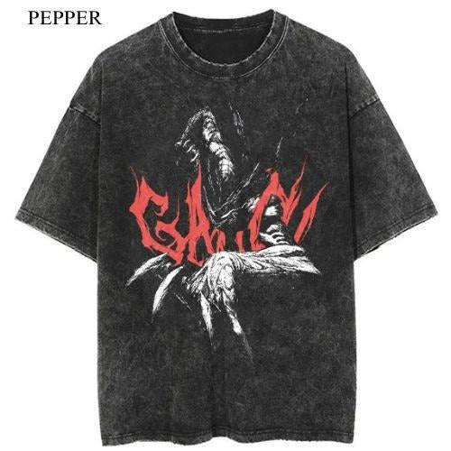 Garou Monster Vintage T-Shirt, Anime Manga Unisex T-Shirt, Gift For Him Menswear Top