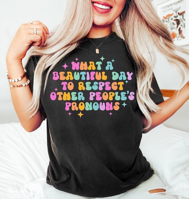 Gay Pride Shirt, LGBTQ Shirt, LGBTQ Support Shirt, Pronouns Shirt, LGBTQ Ally T shirt, Pride Month Tshirt, Rainbow Shirt, Pride Graphic Tee  T-shirt, sweater and Hoodie