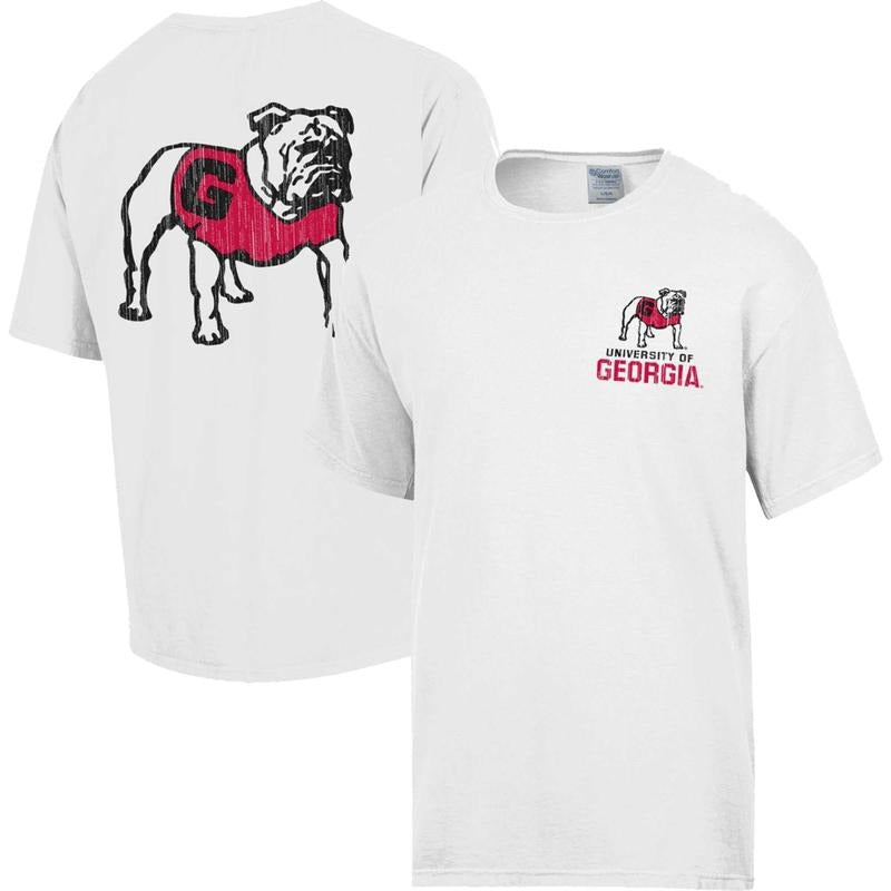 Georgia Bulldogs Vintage Logo T-Shirt