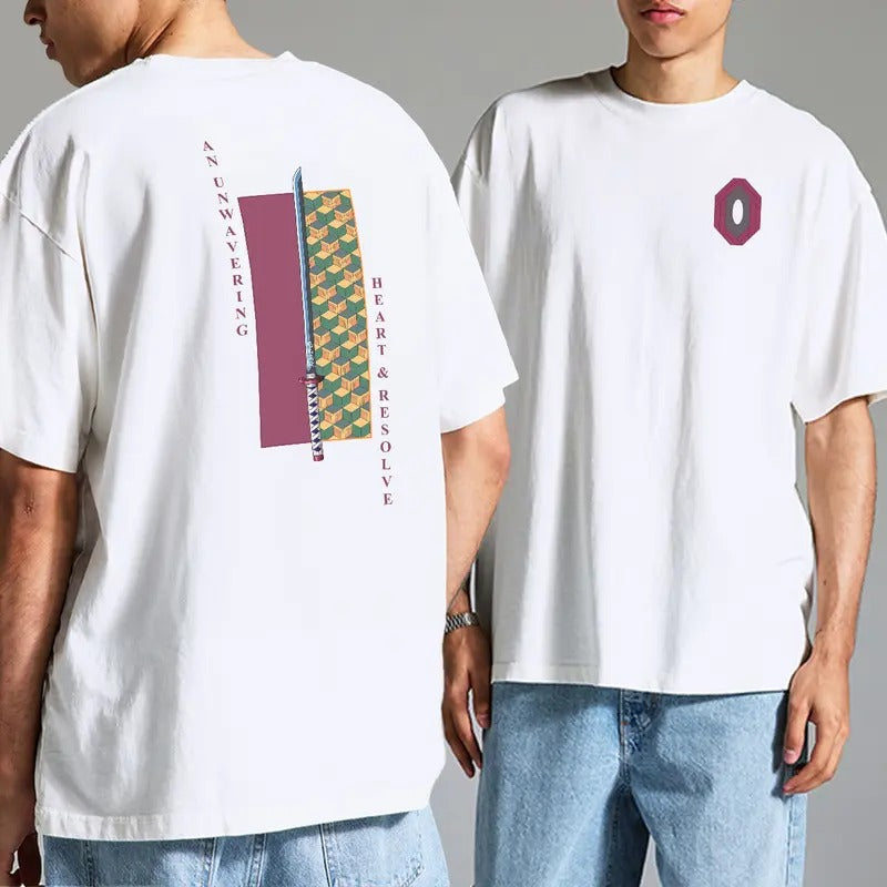 Giyu Tomioka Demon Slayer two side Shirt, Kimetsu No Yaiba t-shirt, anime sweatshirt hoodie, Tanjiro shirt, Demon Slayer shirt, Anime Lover Gifts