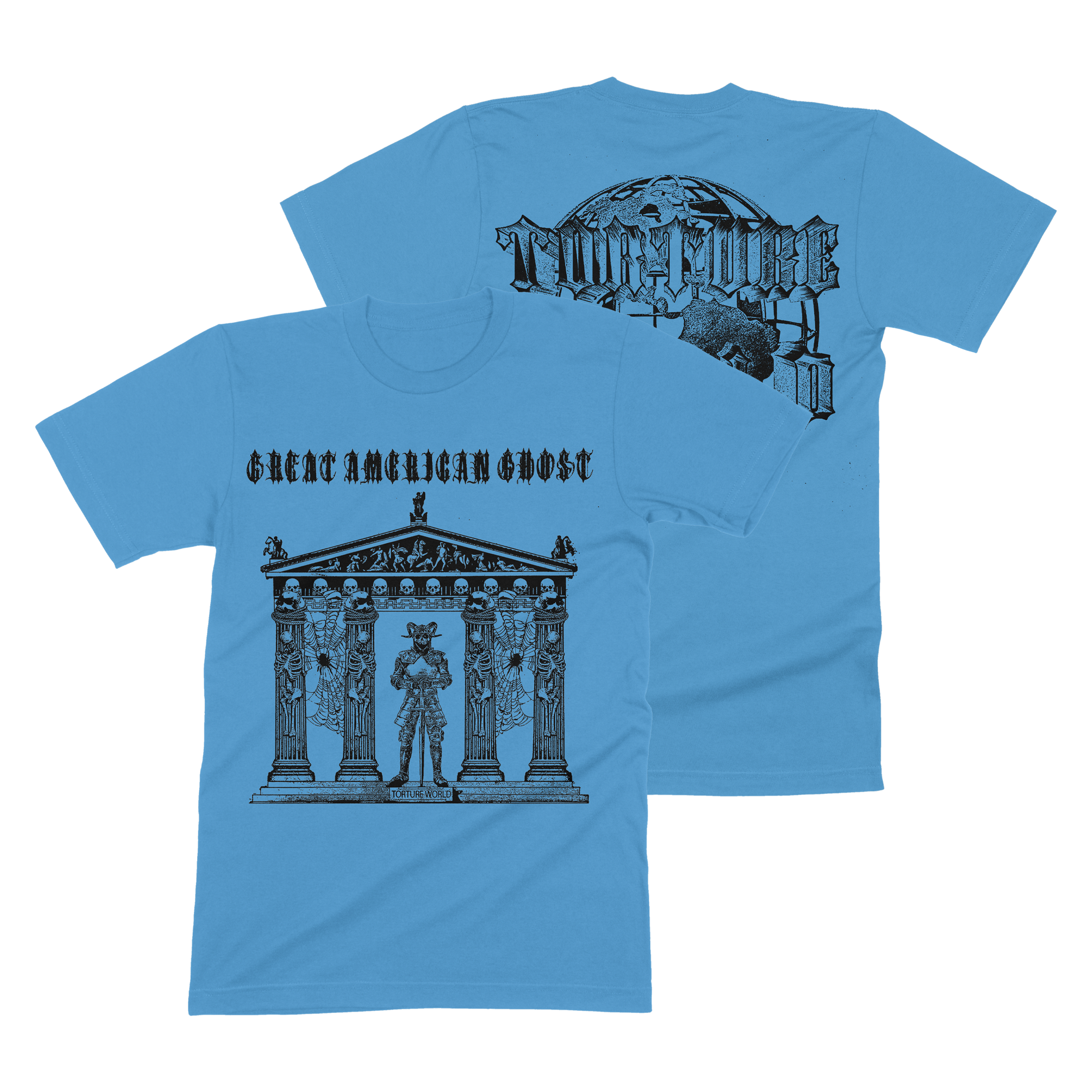 Great American Ghost - Globe Shirt (Blue)