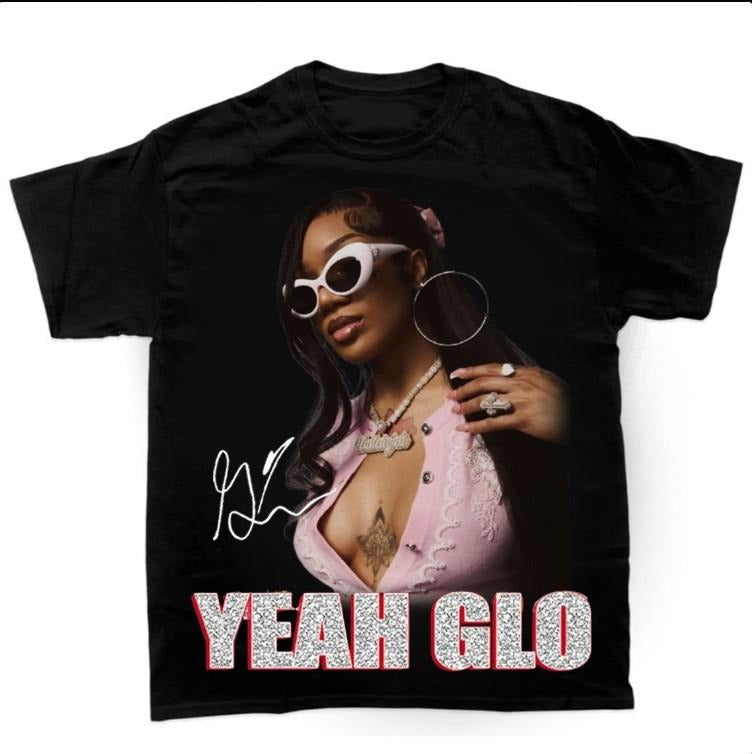 Glorilla Limited Design T-Shirt Unisex Heavy Cotton Crew Neck Short Sleeve Classic Fit Medium Fabric