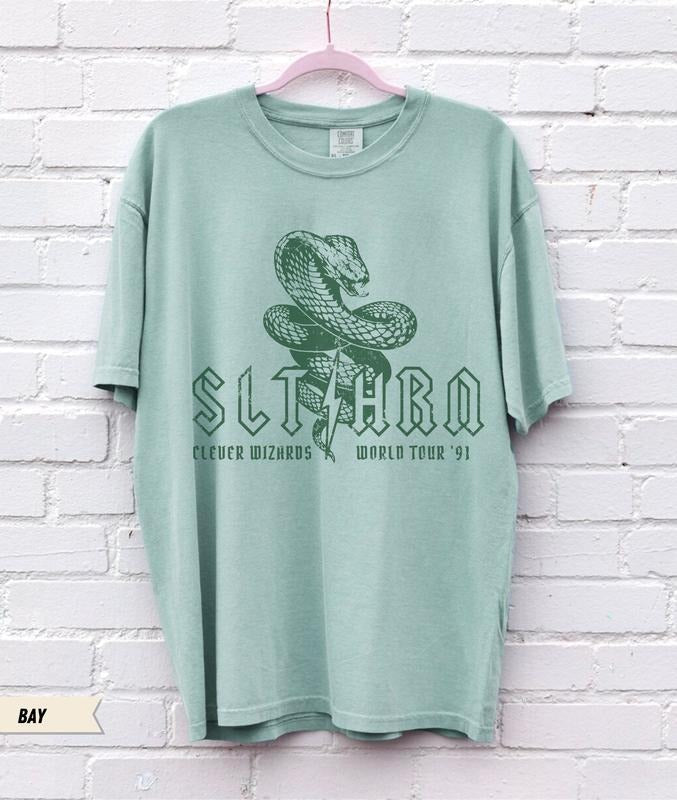 Green House Shirt Vintage Band Tee Malfoy Shirt Potter Dark Arts Clothes Bookish Merch Oversized Pottery Universal T Shirt