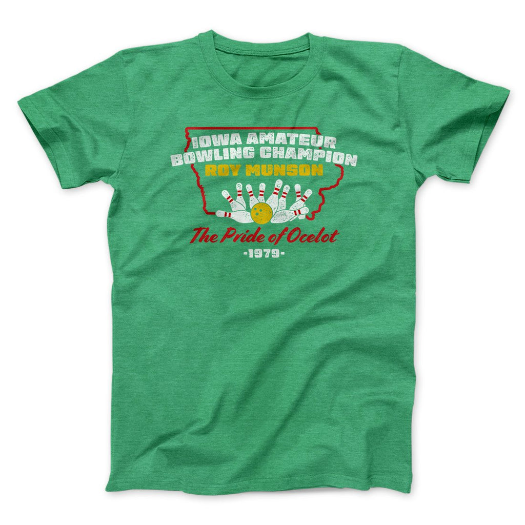 Iowa Amateur Bowling Champion Funny Movie Men/Unisex T-Shirt