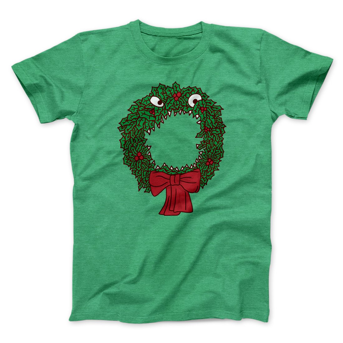 Christmas Nightmare Wreath Funny Movie Men/Unisex T-Shirt