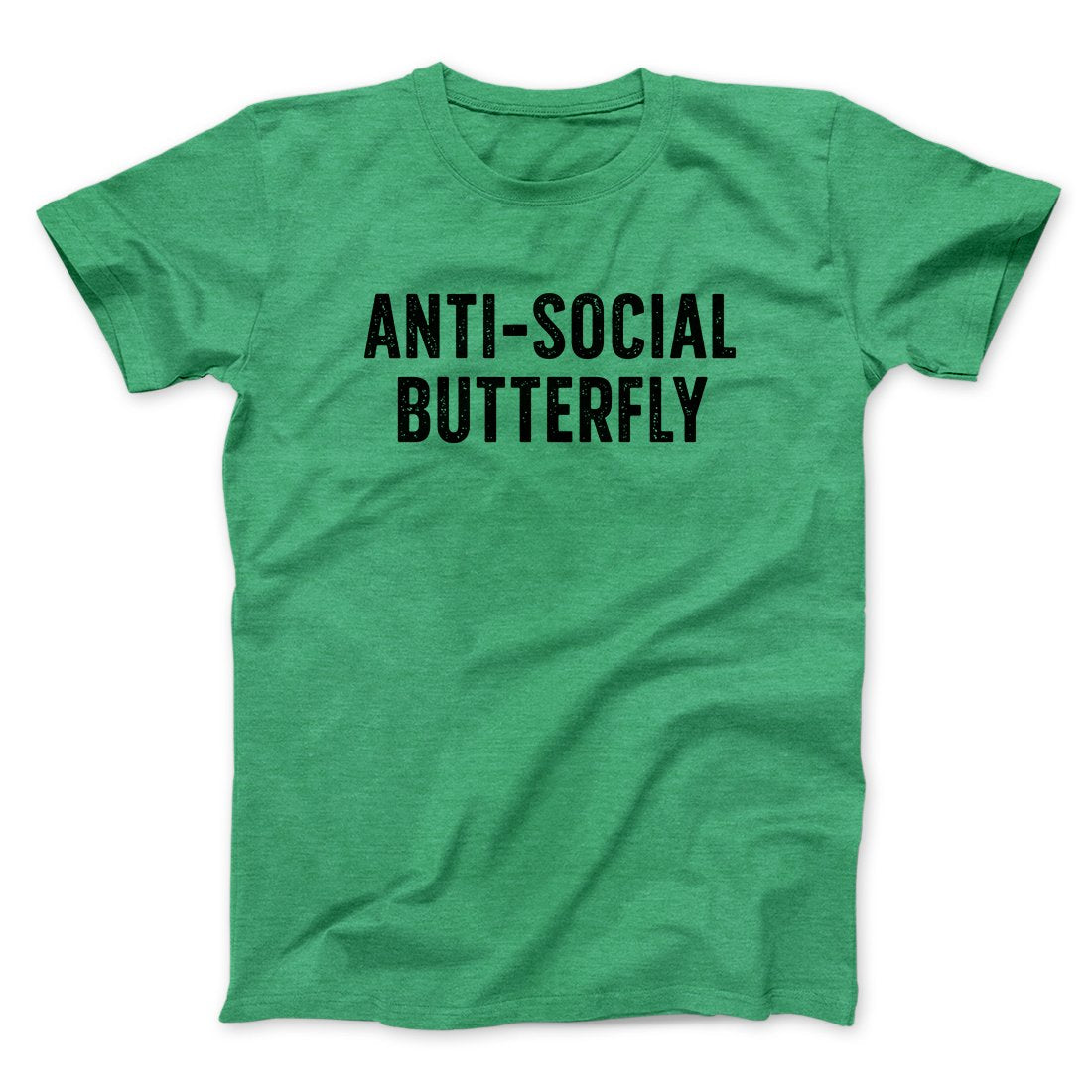 Anti-Social Butterfly Funny Men/Unisex T-Shirt
