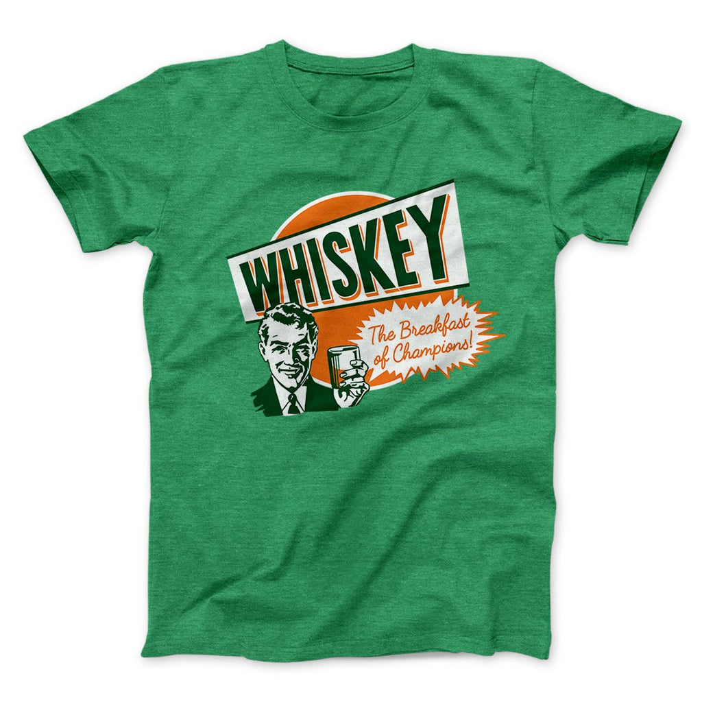 Whiskey - Breakfast of Champions Men/Unisex T-Shirt