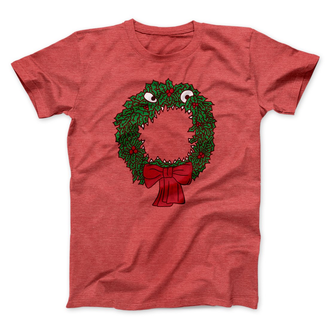 Christmas Nightmare Wreath Funny Movie Men/Unisex T-Shirt