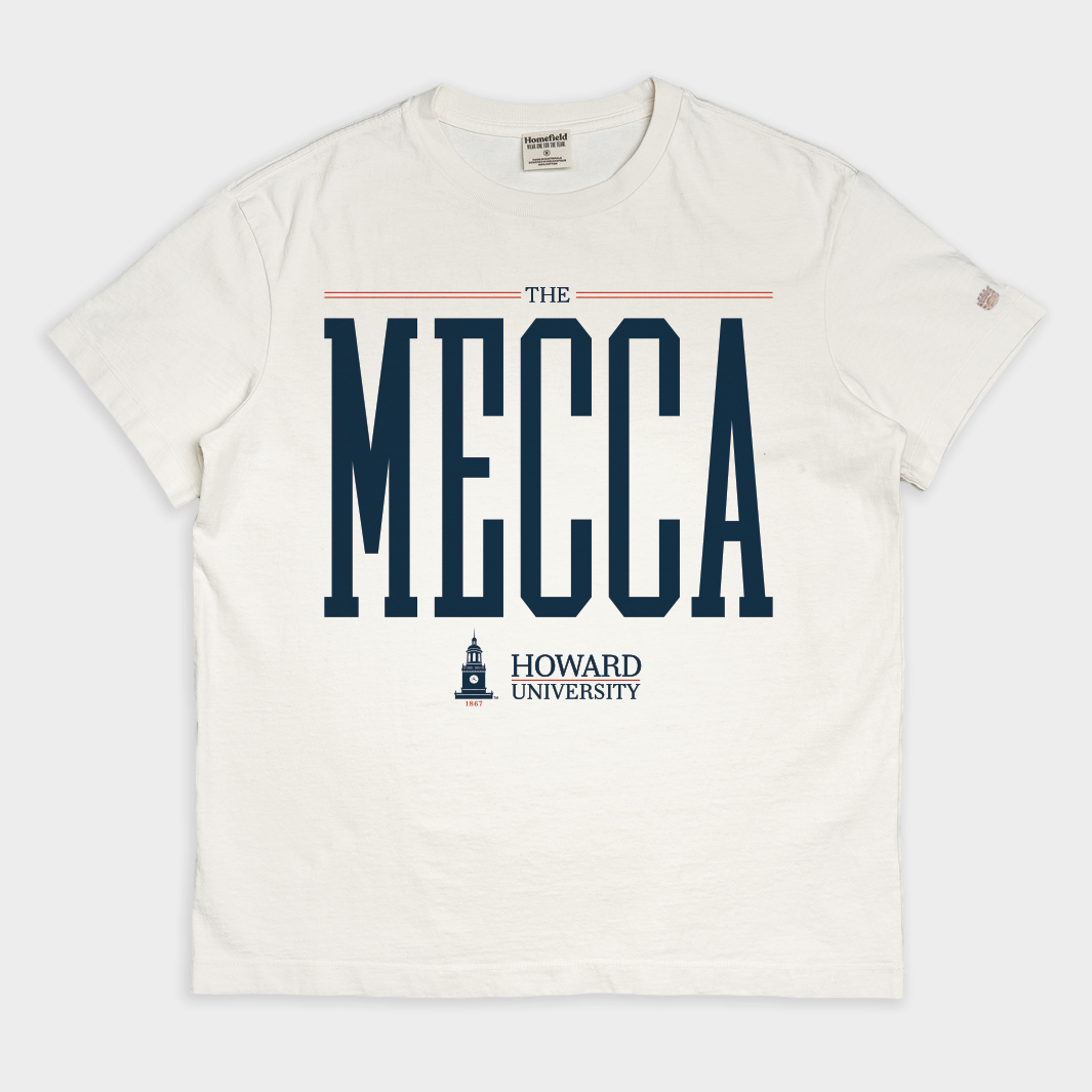 Howard University "The Mecca" Vintage Heavyweight Tee Style001
