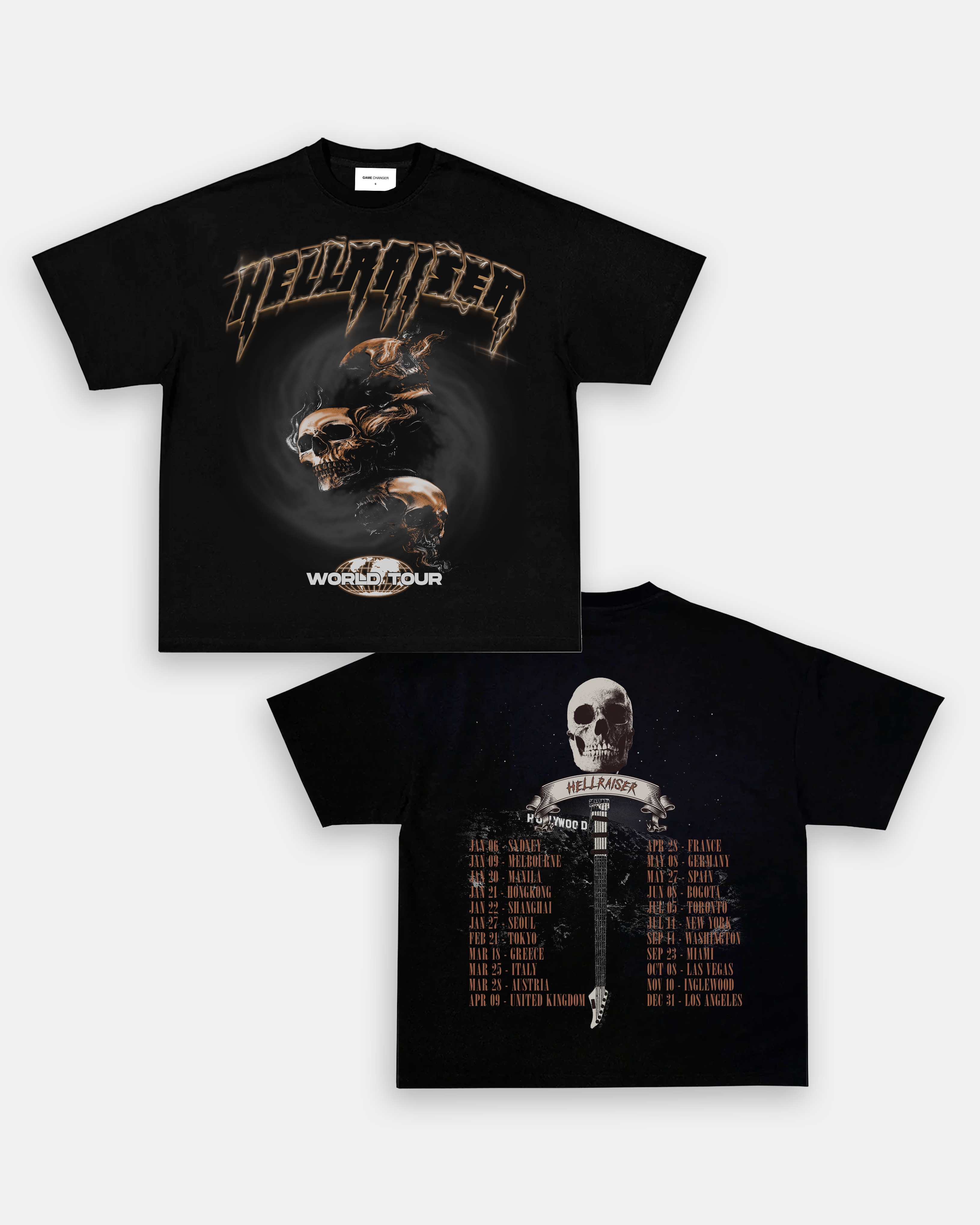 HELLRAISER TOUR TEE - DS