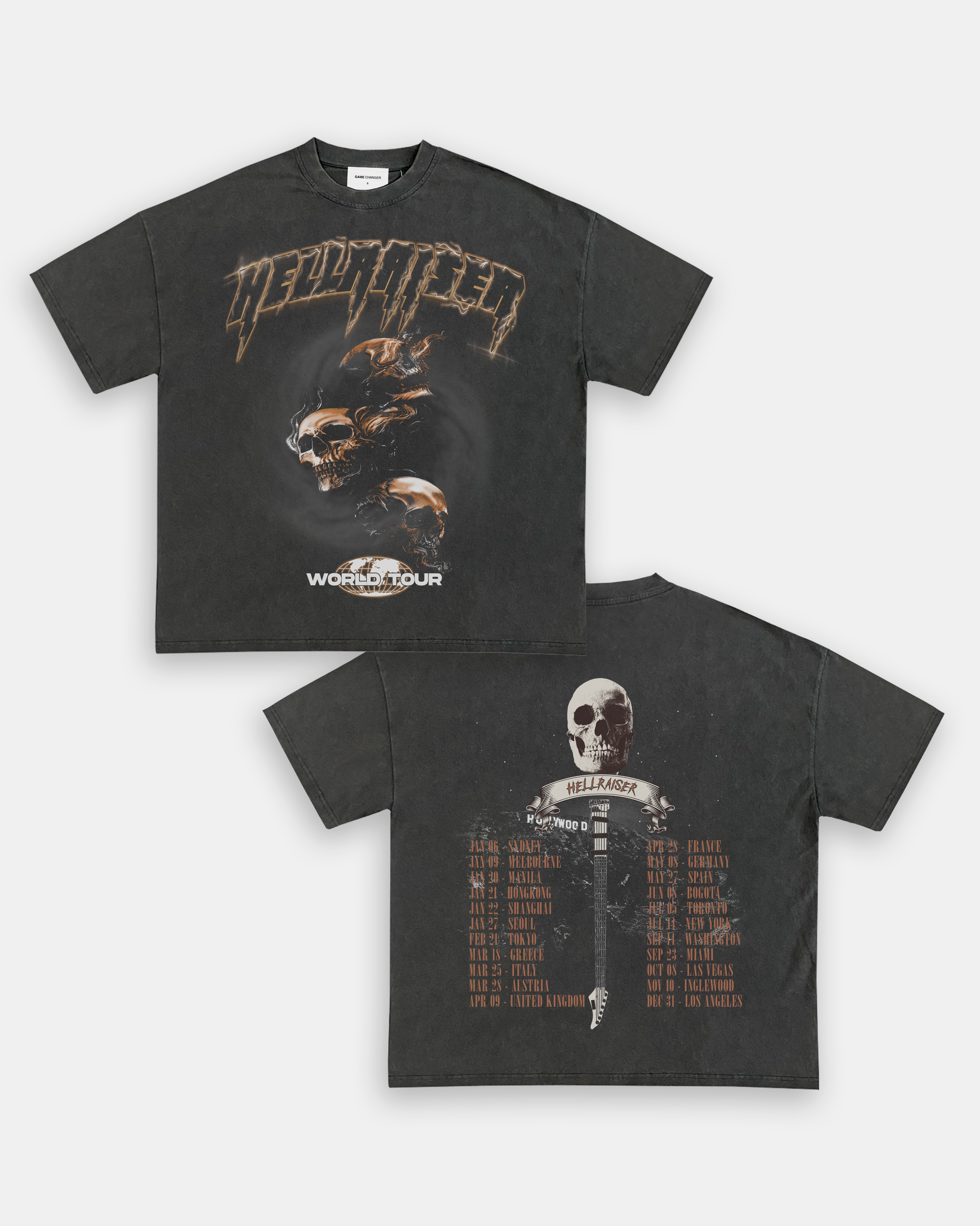 HELLRAISER TOUR TEE - DS