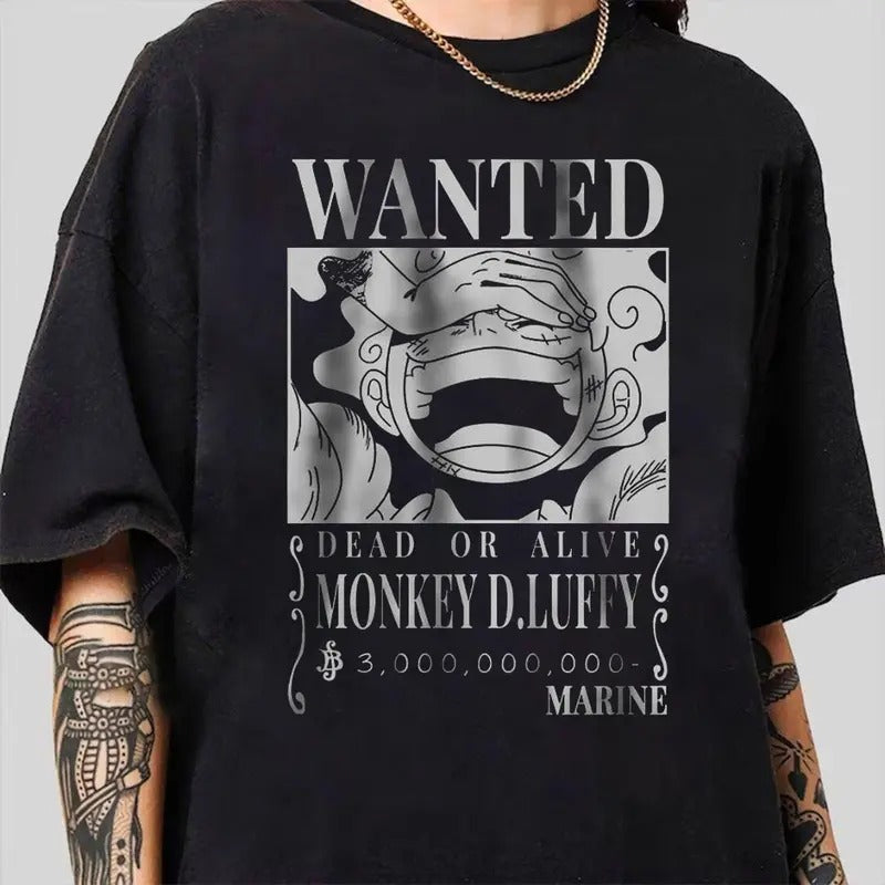 Haki Luffy TShirt, Anime Gym Tee, Anime Shirt, Anime Loose Shirt, Gift Anime Lover, Anime Shirt,  One Piece Shirt Streetwear Casual Sweatshirt, Hoodie, Comfort Colors