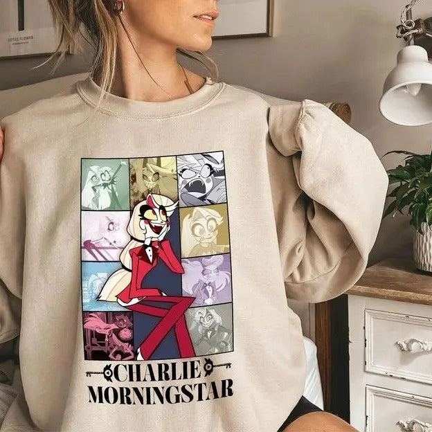 Hazbin Hotel Charlie Eras Tour Helluva Boss Sweatshirt