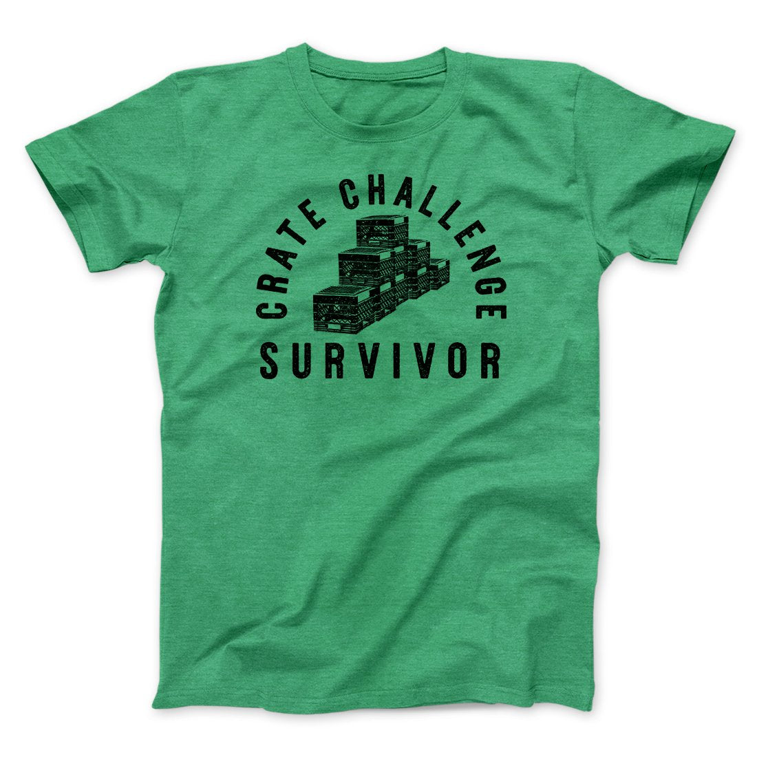 Crate Challenge Survivor 2021 Funny Men/Unisex T-Shirt