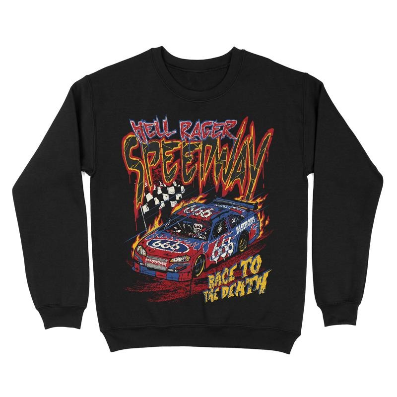 Hell Racer - Crewneck Sweatshirt Graphic