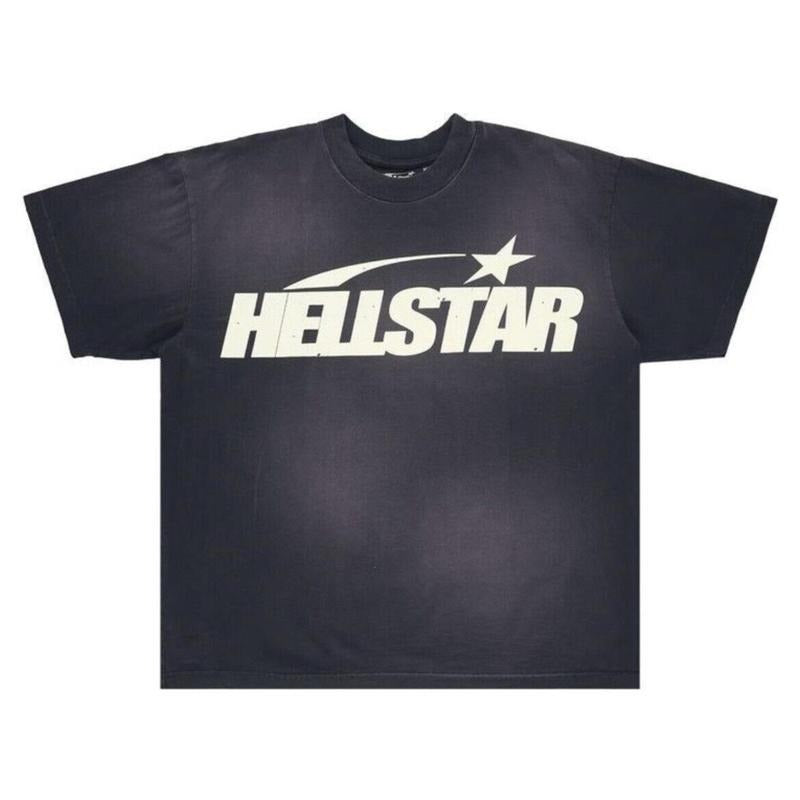 Hellstar Classic T- Shirt, Graphic Tee All Size Menswear Top Underwear Tshirt Streetwear Man Tropical Crewneck Shortsleeve Round Neck Casual