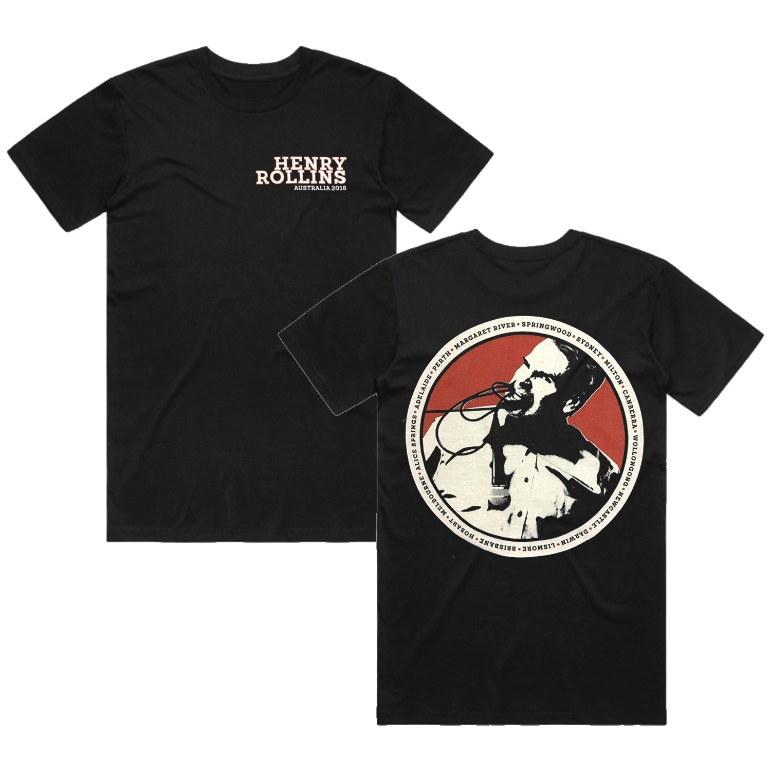 Australia 2016 Tour T-Shirt (Black)