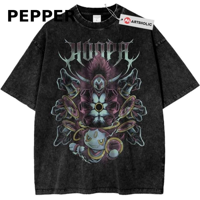 Hoopa T-Shirt, Pokemon Shirt, PKM Shirt, Anime T-Shirt, Vintage Graphic T-Shirt