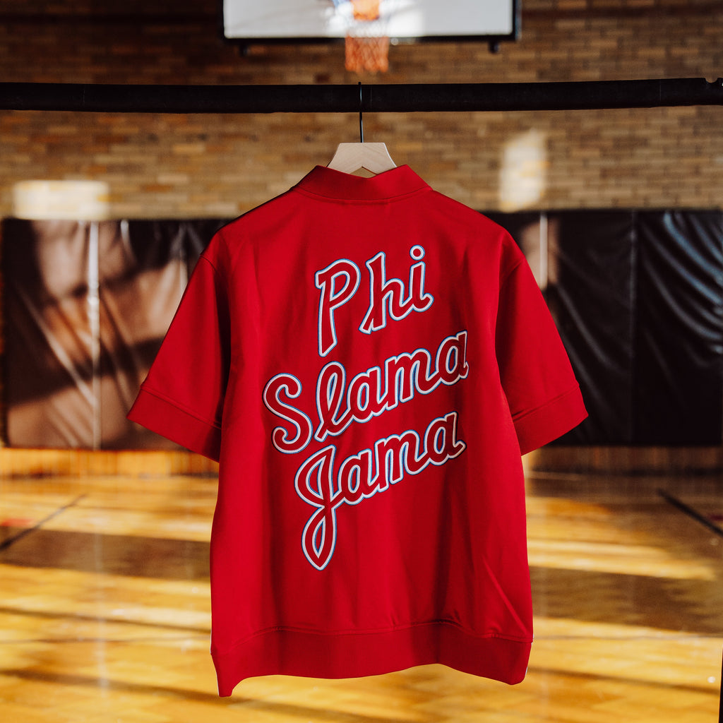 Houston 1980s Vintage Phi Slama Jama Shooting Shirt Style001