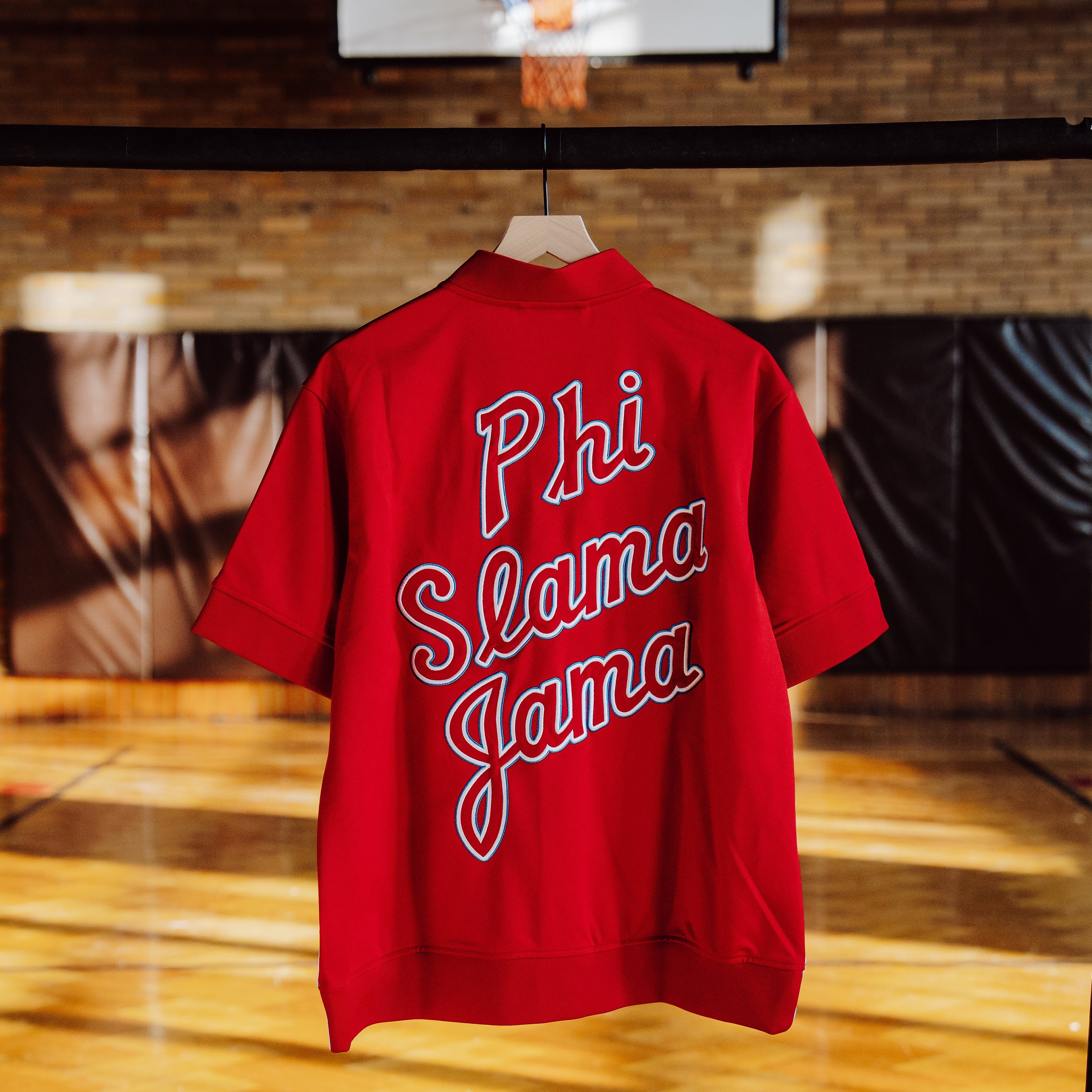 Houston 1980s Vintage Phi Slama Jama Shooting Shirt Style001