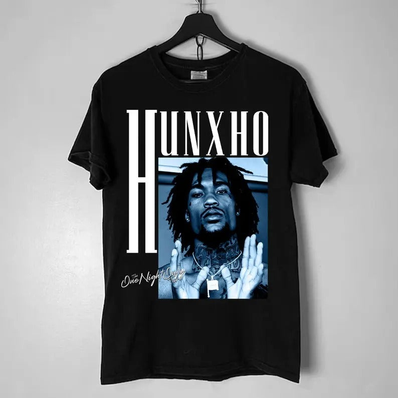 Hunxho The One Night Only Tour T-Shirt, Hunxho Artist, Hiphop Artists, R&B Shirts, Hunxho unisex graphic tee