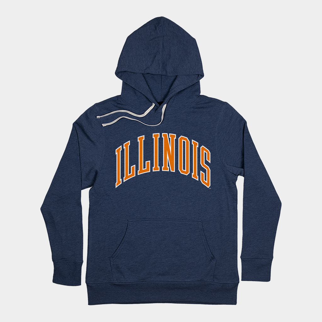 Illinois Classic Collegiate Hoodie Style001
