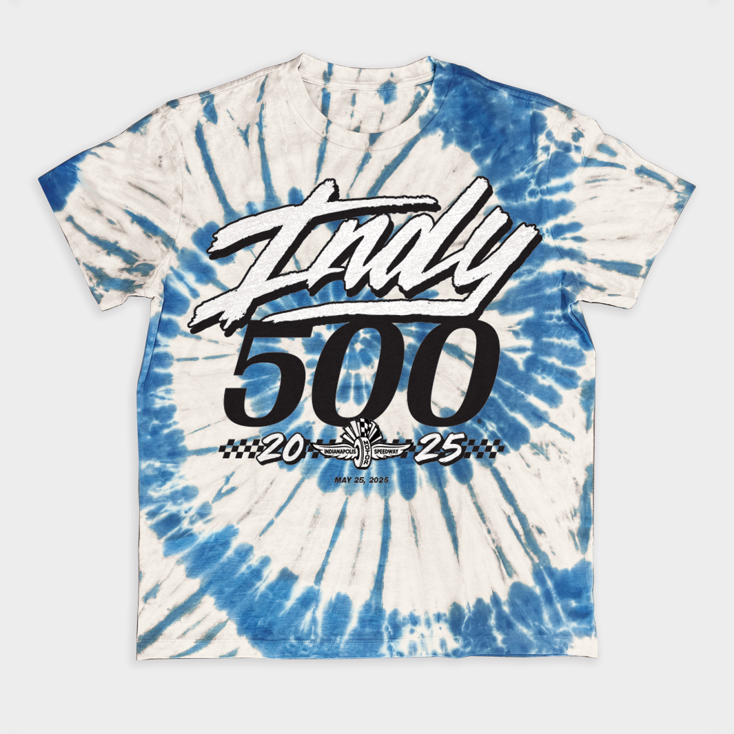 2025 Indianapolis 500 Tie-Dye Heavyweight Tee Style001