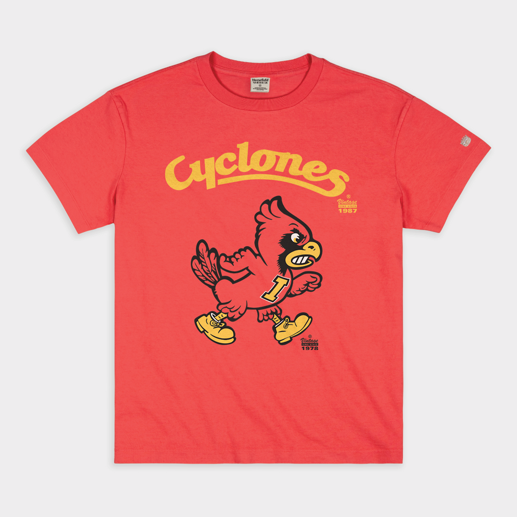 Iowa State Marching Cy Vintage Heavyweight Tee Style001