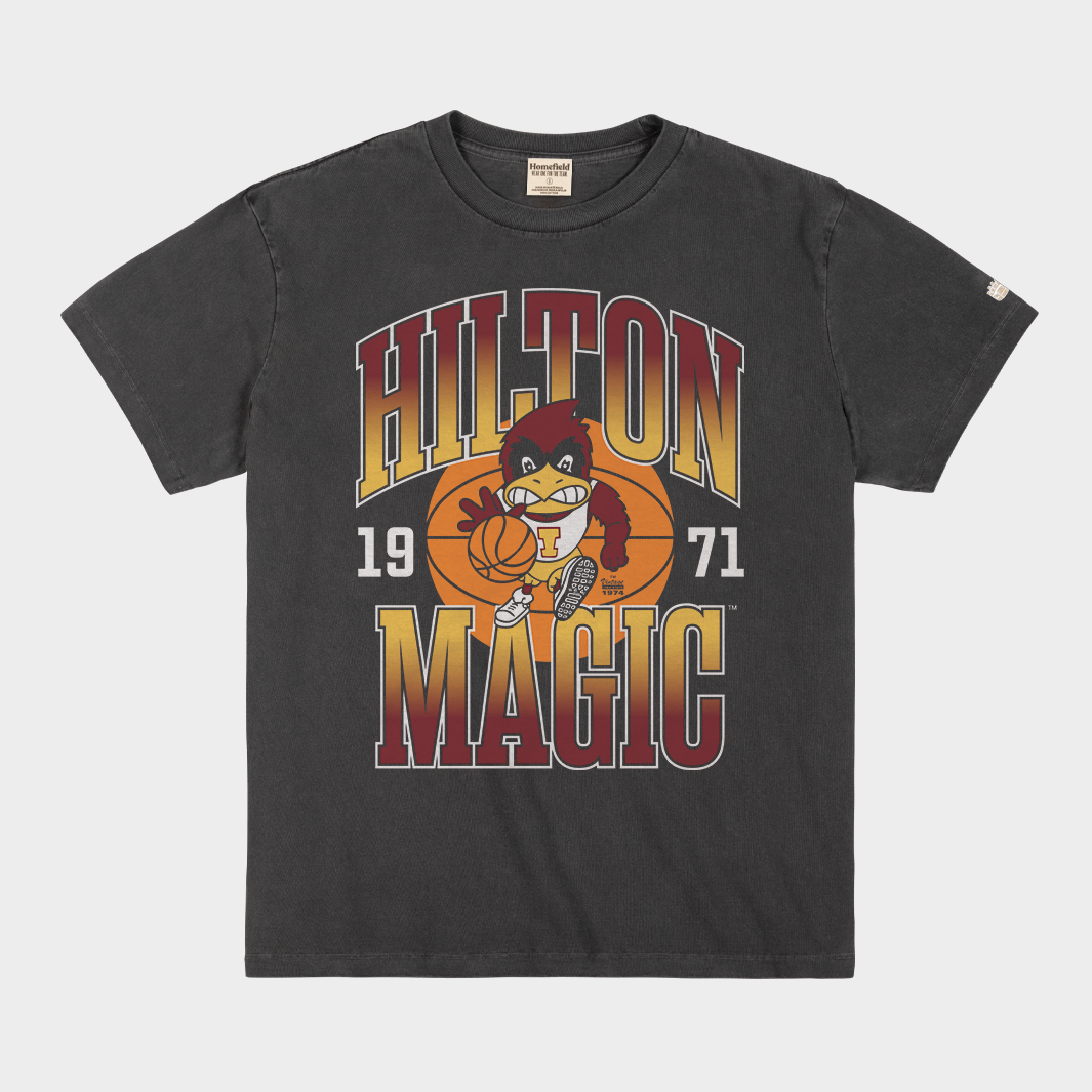 Iowa State Cyclones Hilton Magic Vintage Heavyweight Tee Style001