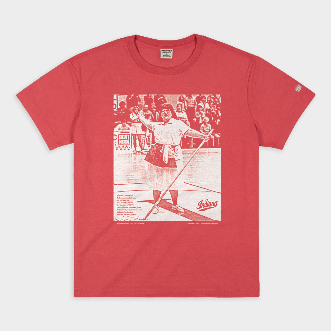 IU Martha the Mop Lady Vintage Heavyweight Tee Style001