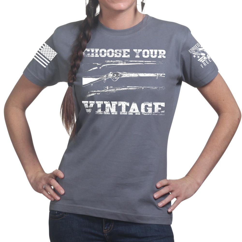 Choose Your Vintage Ladies T-shirt