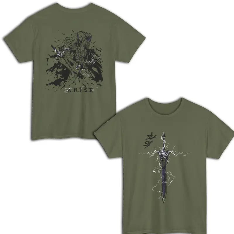 Igris The Bloodred Shirt, Solo Leveling Shirt, Anime Shirt, Anime Gifts, Gift For Him, Gİft For Her, Otaku Shirts, Japanese Manga Tshirt