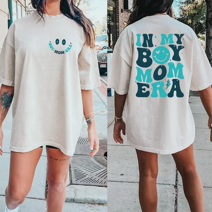 In My Boy Mom Era Shirt, Boy Of Mom, Cool Moms Club Shirt, Gift For Mom, Funny Mom Shirt, Mom Birthday Gift, Cute Mom Gift