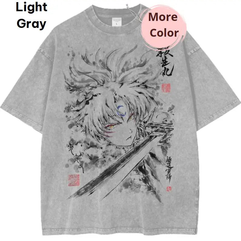 Inuyasha Sesshomaru Vintage Anime Shirt, Unisex Anime Graphic Tee, Anime Shirt, Y2K Shirt, Vintage Tee Menswear T-Shirt