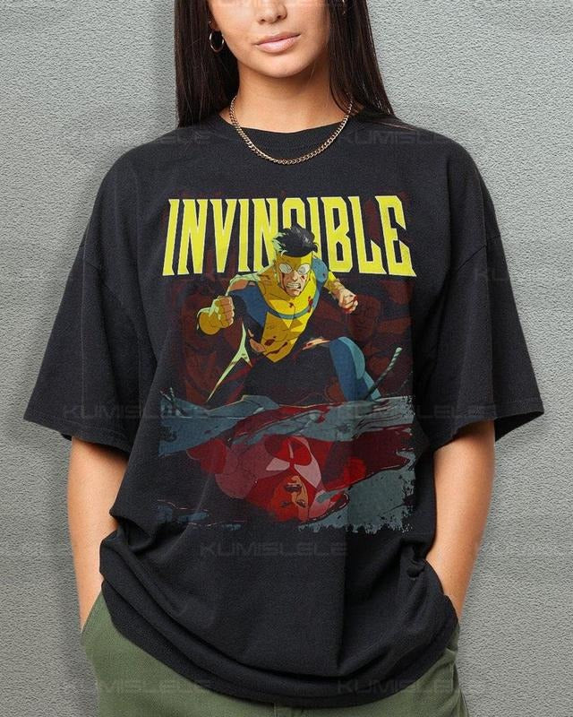 Invincible Mark Superhero T Shirt, Men's Tee, Unisex Shirt, Graphic Tee, Superhero Costume, Comic Book Fan Gift