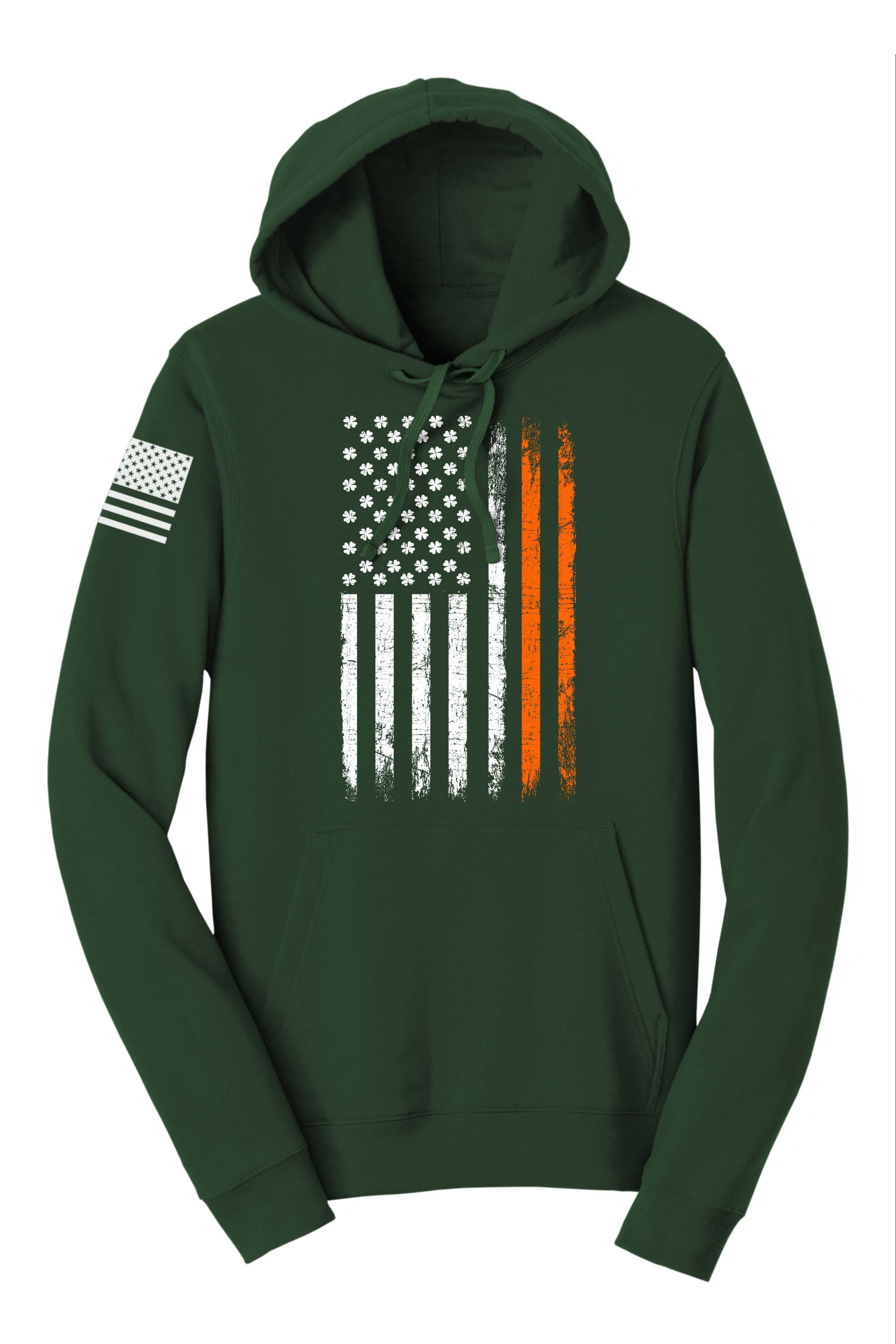 Irish American Flag Hoodie